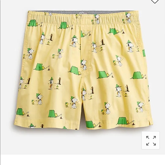 J. Crew Underwear & Socks Peanuts X Jcrew Boxersitem Bb868